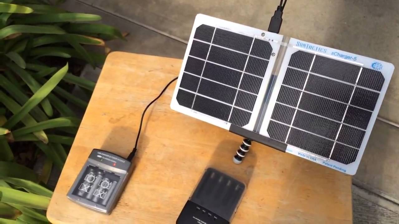 3 Volt Solar Battery Charger